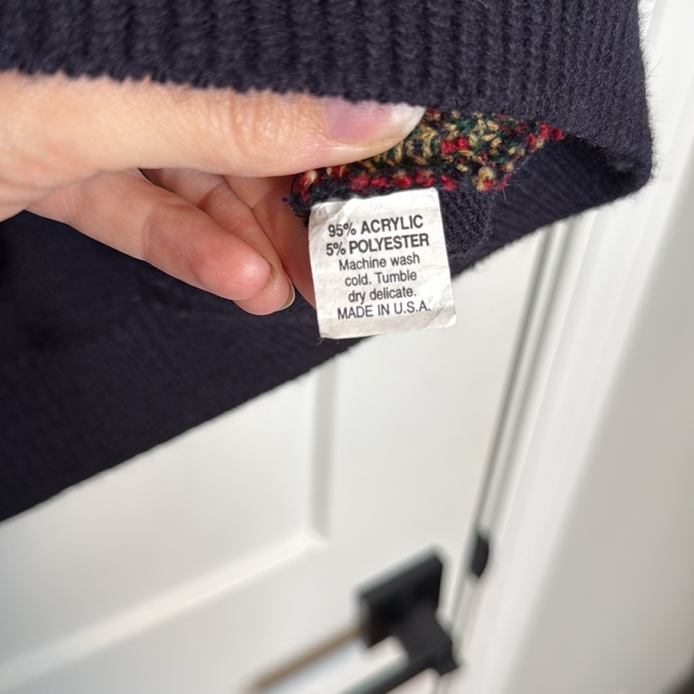 Vintage Grandpa Alfred Dunner Sweater Vest‎ - Large - Picture 5 of 6